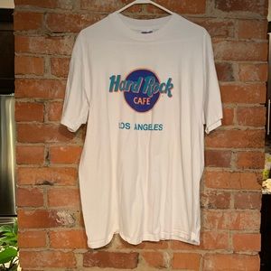 Vintage Hard Rock Cafe Los Angeles Graphic T XL
